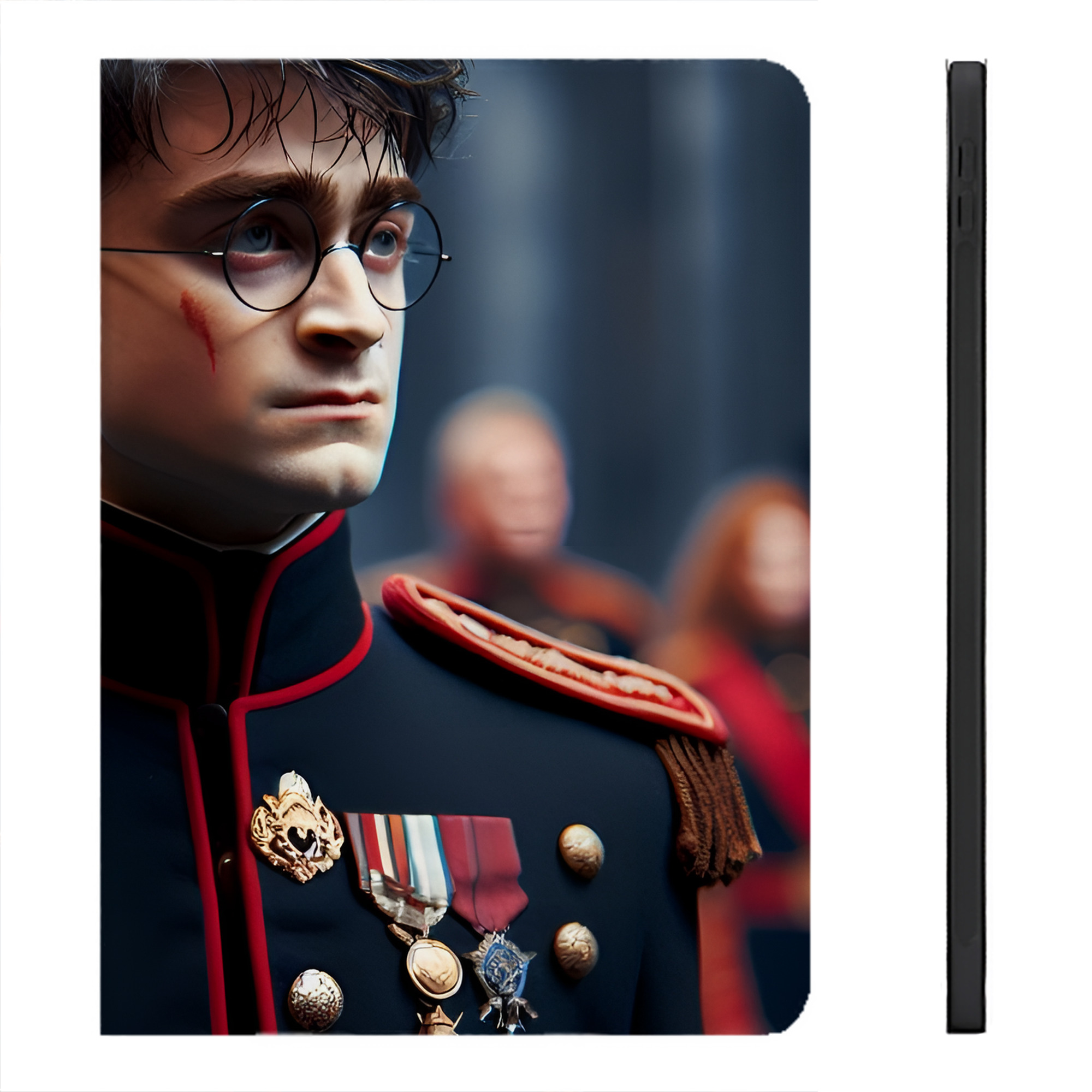 （画像用） Harry Potter ハリー・ポッターシリーズ IPadケース ペンホルダー付き ブックスタイルデザイン